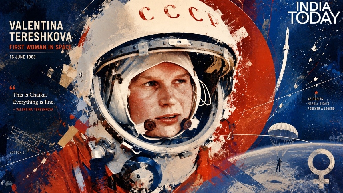 Meet the textile worker who became the first woman in space 63 years ago