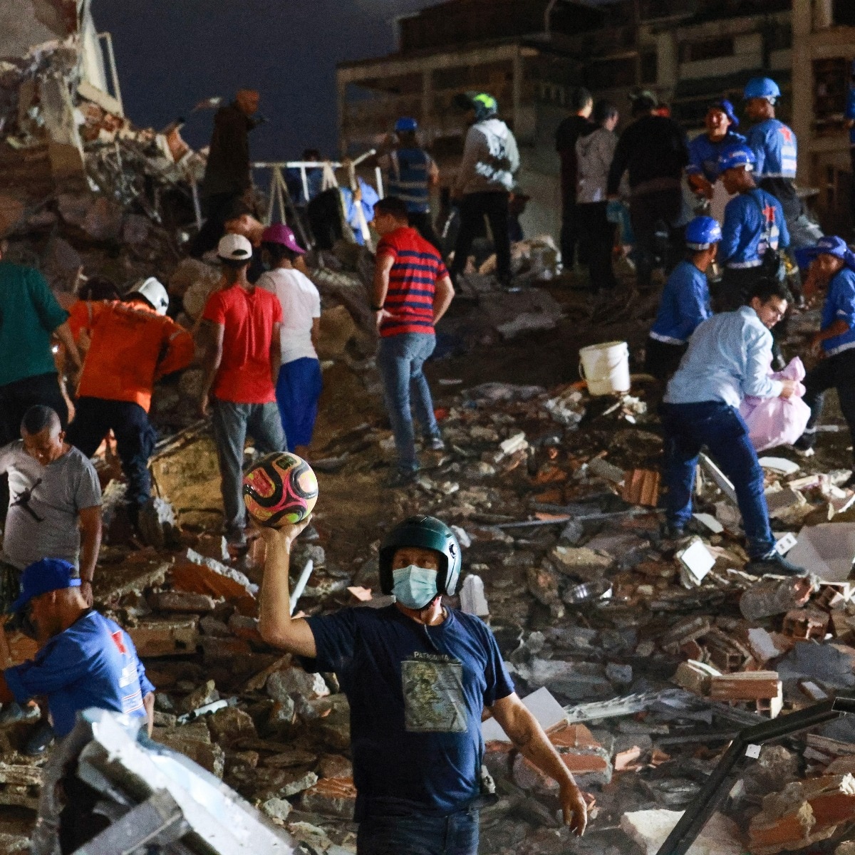 Venezuela earthquake: Satellite images reveal high-rises reduced to rubble
