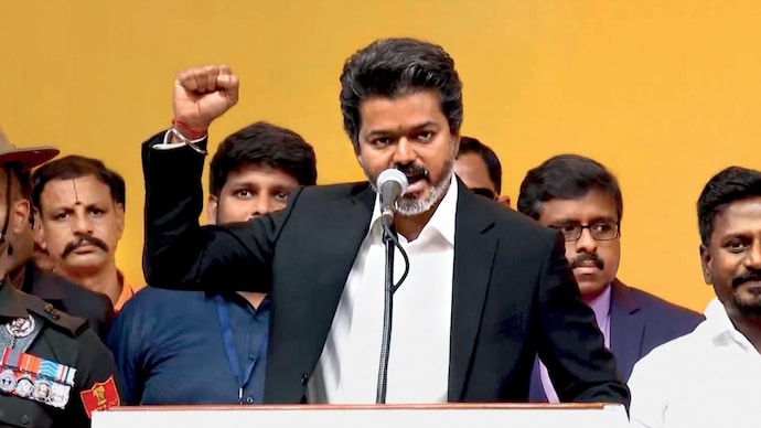 Tamil Nadu Chief Minister Vijay.