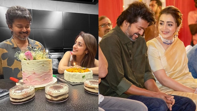 Vijay and Trisha's photos.