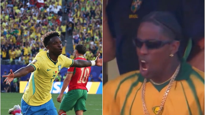 Vinicius Jr, Travis Scott, Brazil vs Morocco, FIFA World Cup 2026