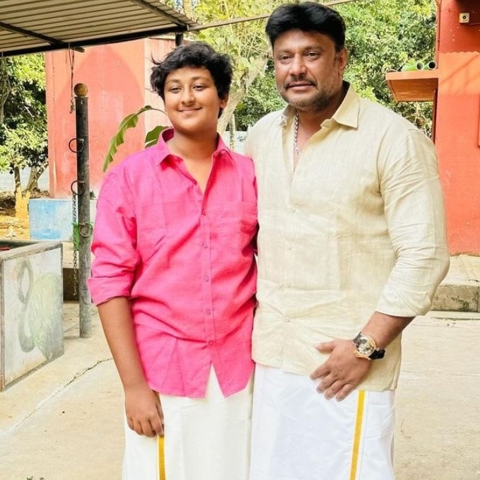 Kannada actor Darshan’s son caught in accident speculation, family denies claims