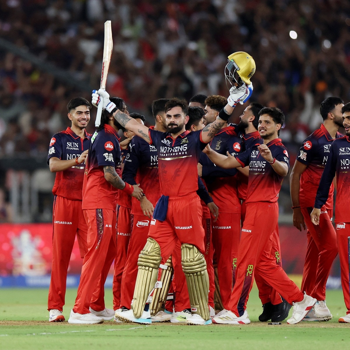 I trained my binoculars on Virat Kohli right after the IPL final. I couldn't find him