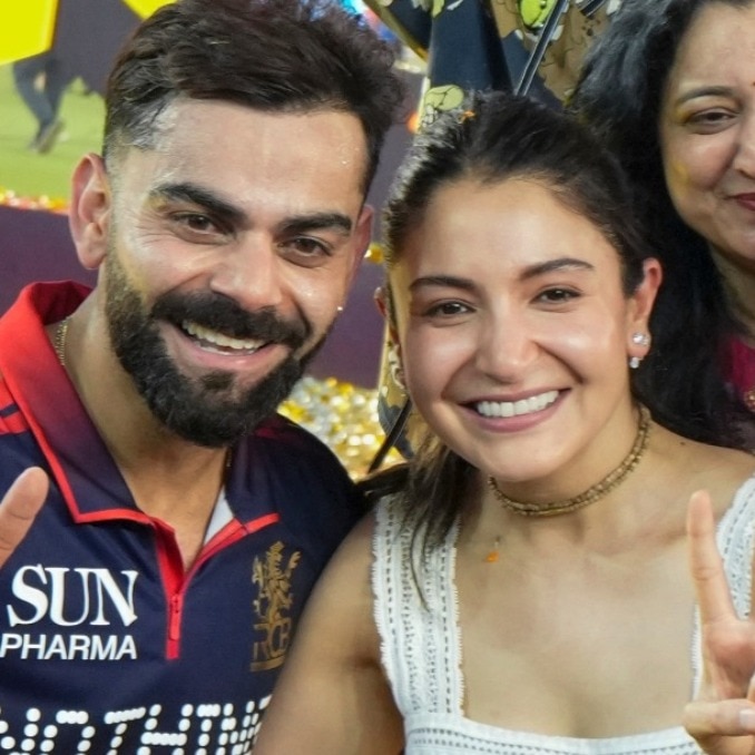 Anushka Sharma's proud-wife moment after Virat guides RCB to 2nd IPL title