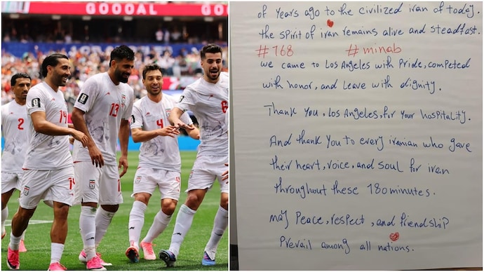 'We came with pride': Iran's powerful locker room message goes viral