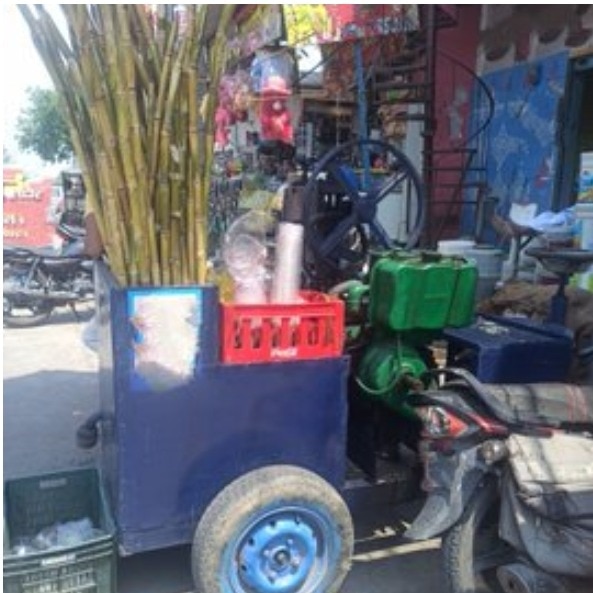 Woman stops for sugarcane juice, realises he wasn't just another regular vendor