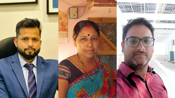This Environment Day, three entrepreneurs from Maharashtra, Odisha and Tamil Nadu show how local solutions can create lasting impact. (l to r: Arun Awatade, Minakshi Padhi and Saleem Harris) World Environment Day: 3 rural entrepreneurs creating jobs via climate solutions