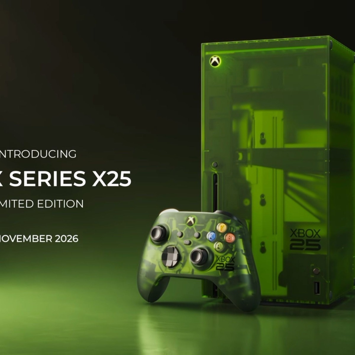 Microsoft launches Xbox Series X25 limited edition console and controller