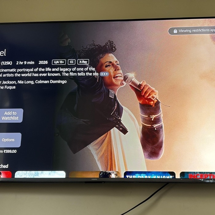 Xiaomi S Mini Led TV review: Great display and sound