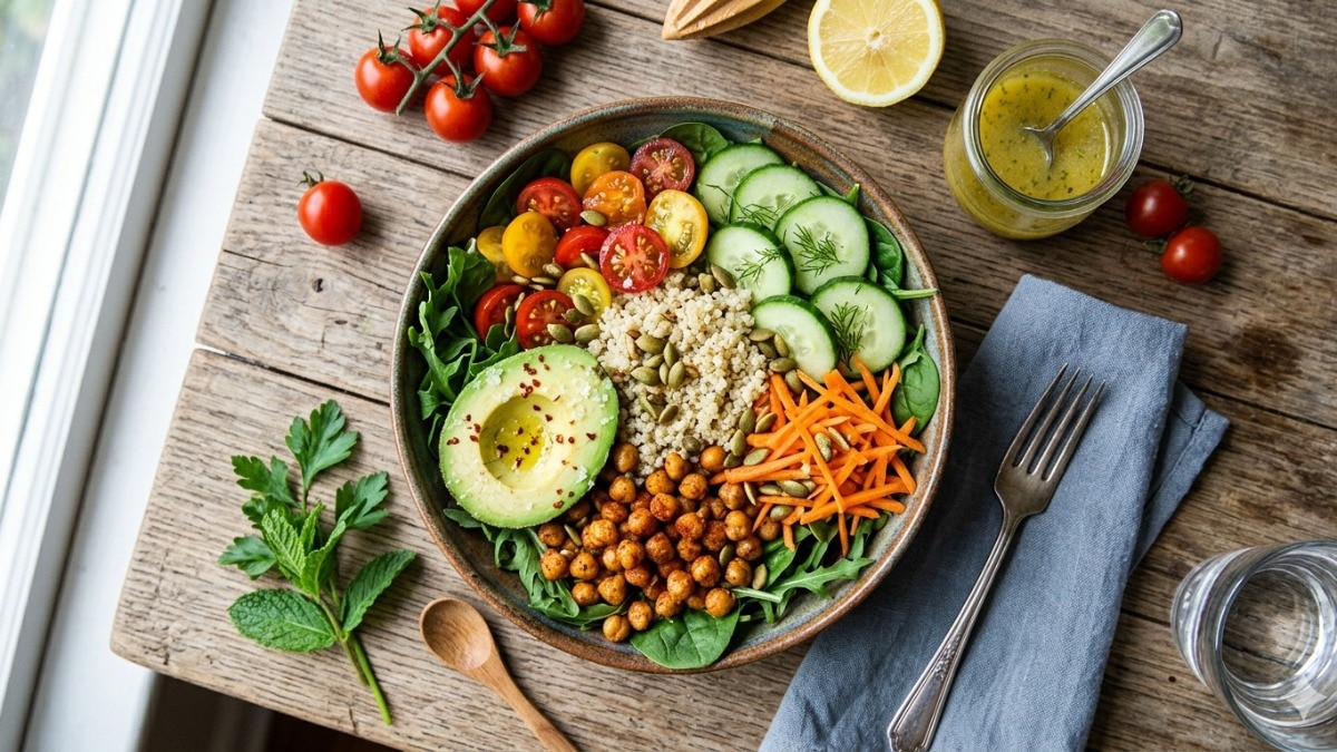 How to make a healthy quinoa bowl at home