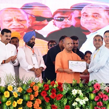 Yogi Adityanath launches Rs 569 crore development projects in Pilibhit