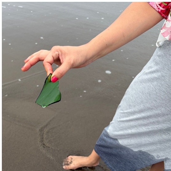 YouTuber finds broken glass scattered across Goa's Morjim beach, shares frustration