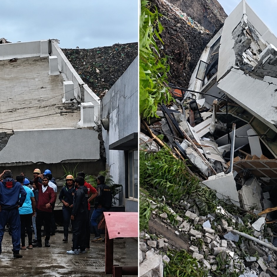 Maharashtra: 15 feared trapped as building collapses near Pune amid heavy rain