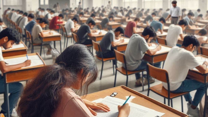 65 lakh students did not pass class 10, 12 board exams in 2023; failure rates higher in state boards (AI generated image)