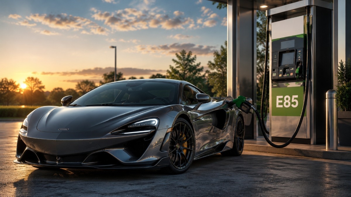 Higher ethanol blend means lower mileage, so why do race cars use it for performance?