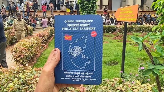 A philtaley enthusiast with their philately passport