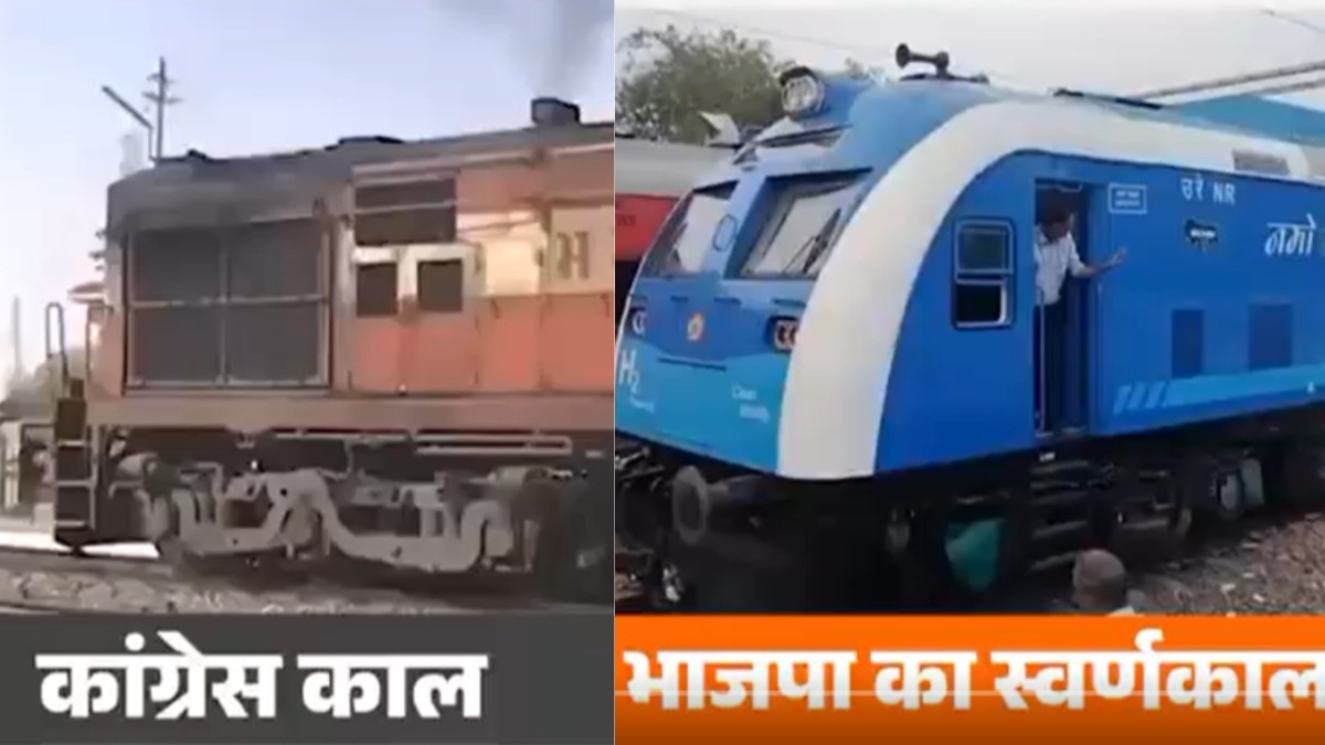 Paani wali rail chala di: How Haryana BJP is selling India's first hydrogen train