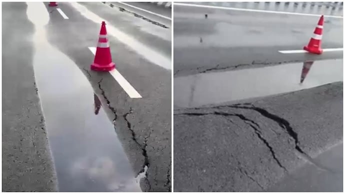 A section of the Lucknow–Kanpur Greenfield National Elevated Expressway in Unnao caved in just 12 days after its inauguration