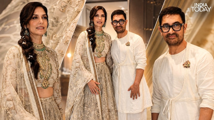 Aamir Khan and Gauri Spratt