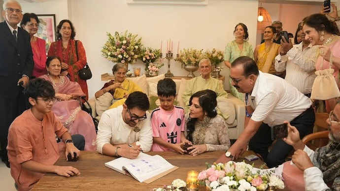 Aamir Khan is now married to his longtime partner Gauri Spratt