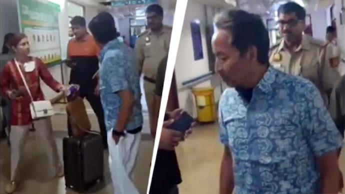 Activist Sonam Wangchuk at Safdarjung Hospital
