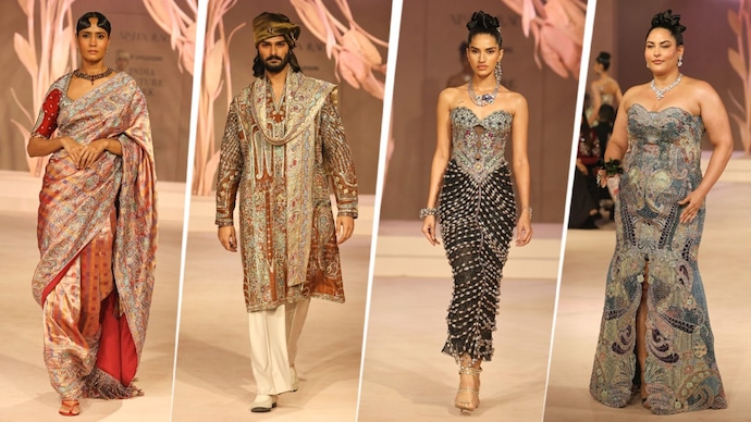Aisha Rao showcased her collection Priyasi at India Couture Week 2026.