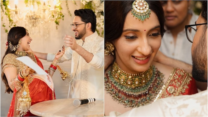 Akansha Ranjan Kapoor got married to Sharan Sharma on July 12. (Credit: Instagram/@akansharanjankapoor) Akansha Ranjan Kapoor
