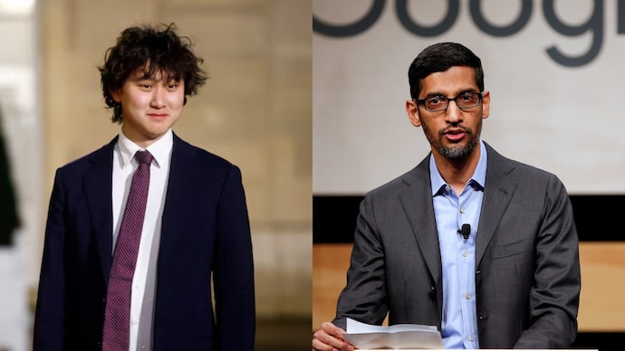Alexandr Wang took a dig at Google after Muse Spark defeated Gemini. (Photos: Reuters)