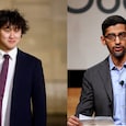 Alexandr Wang, Sundar Pichai Alexandr Wang, Sundar Pichai
