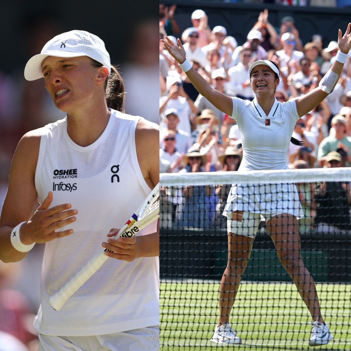 Iga Swiatek suffers shock Wimbledon exit as Alexandra Eala continues dream run