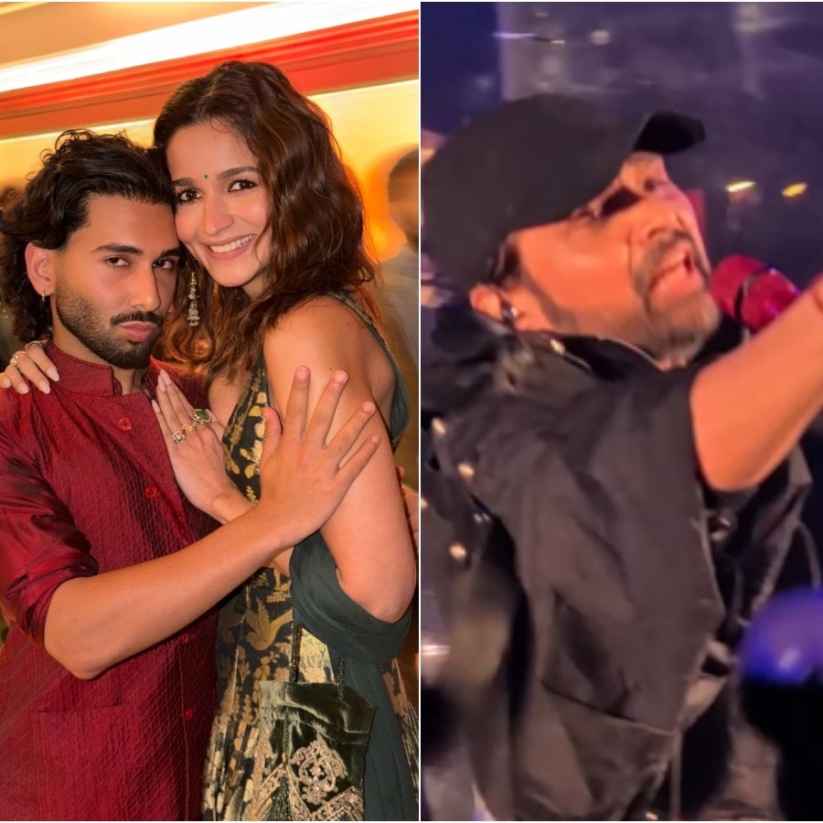 Inside Anshula Kapoor's reception: Alia Bhatt poses with Orry, Himesh steals the show