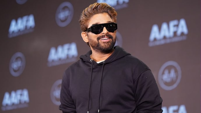 Allu Arjun faced flak over 'wait outside a girl's house' remarks at fan meet. Allu Arjun