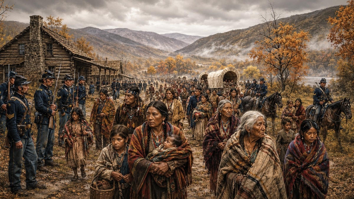 The Cherokee won America's Supreme Court. They still lost their homeland
