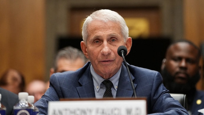 Anthony Fauci attends a US Senate Homeland Security and Governmental Affairs Committee on Capitol Hill in Washington, DC