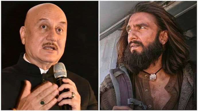 Anupam Kher slaps popaganda critics.