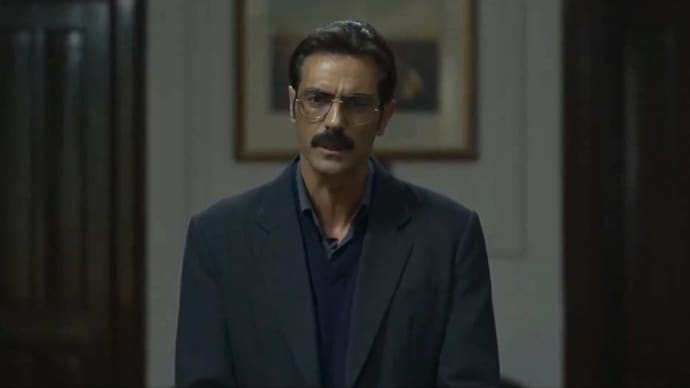 Arjun Rampal in a still from Satluj. Arjun Rampal, Satluj