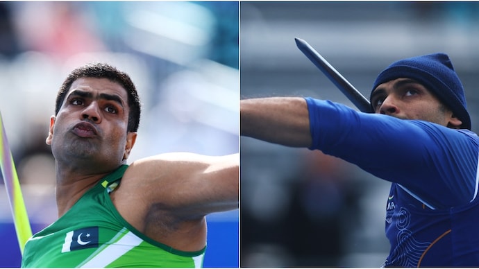 Arshad Nadeem and Neeraj Chopra