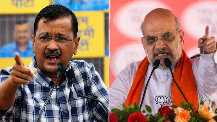 Arvind Kejriwal-Amit Shah