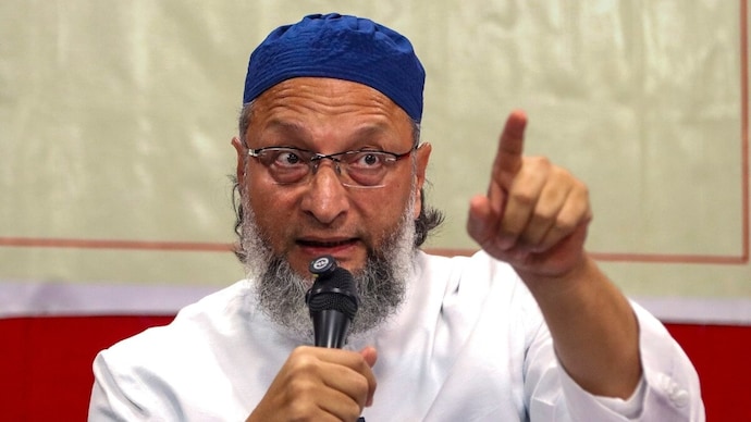Asaduddin Owaisi protest Rajasthan Masjid Demolition
