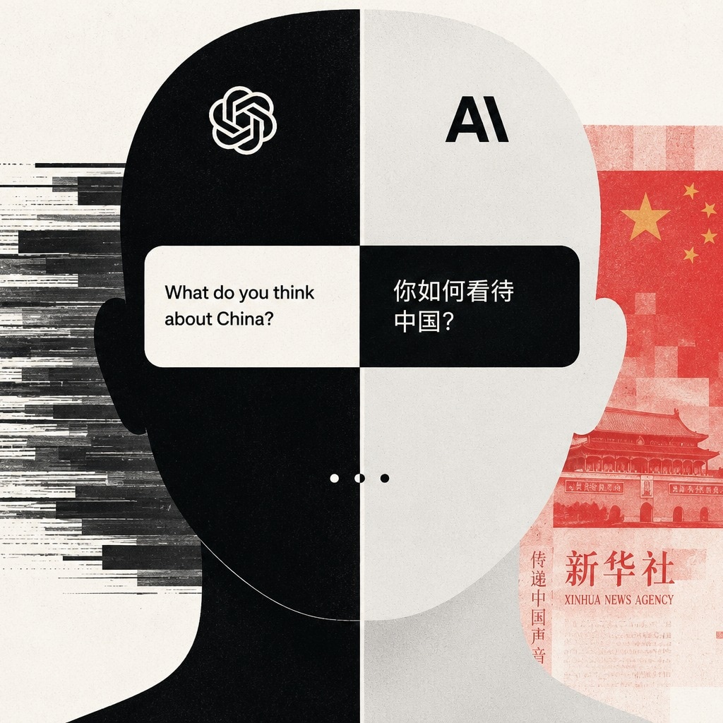 ChatGPT and Claude may give different answers about China in Chinese and English, study finds