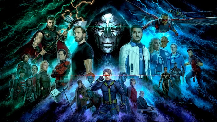 The concept art of Avengers: Doomsay revealed Nightcrawler, Beast and Mystique absent from promotions. (Credit:X/andyparkart) Avengers Doomsday concept art: First look at RDJ's Doctor Doom, Loki and Beast