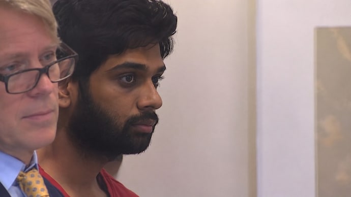 Avinash Narne killed his wife in the US in October 2025. (Photo: Screengrab/X) Avinash Narne killed his wife in the US in October 2025.