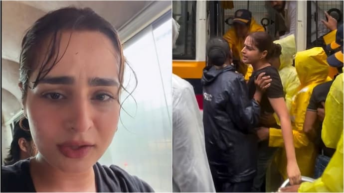 Ayesha Khan detained by Mumbai Police during protest, shares video - India Today
