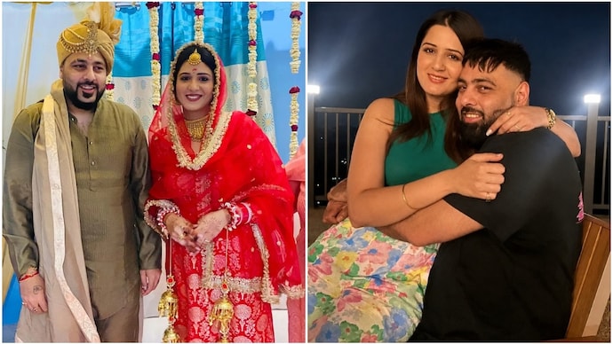 Badshah (L), Isha Rikhi's (R) relationship timeline.