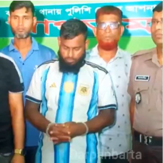 Bangladesh cop uses AI to turn drug peddler's Argentina jersey into Brazil's