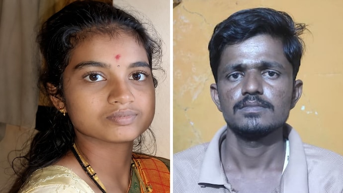 Bhagyashree Jigaluru and her accused husband Praveen Jigaluru Bhagyashree Jigaluru and her accused husband Praveen Jigaluru