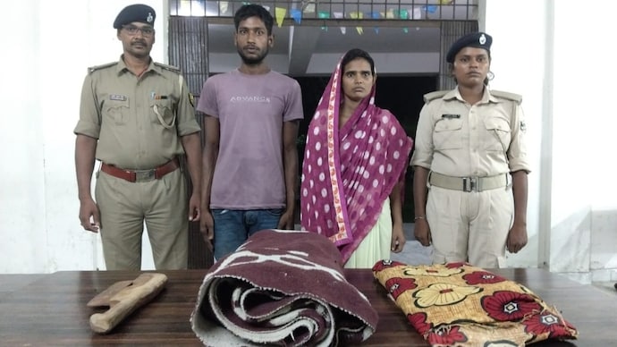A woman and her alleged lover in Bihar have been arrested for murdering her husband with an axe while he slept. Bihar murder