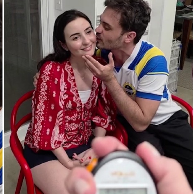 Brazilian couple breaks Guinness World Record with 195 kisses in 30 seconds. Watch