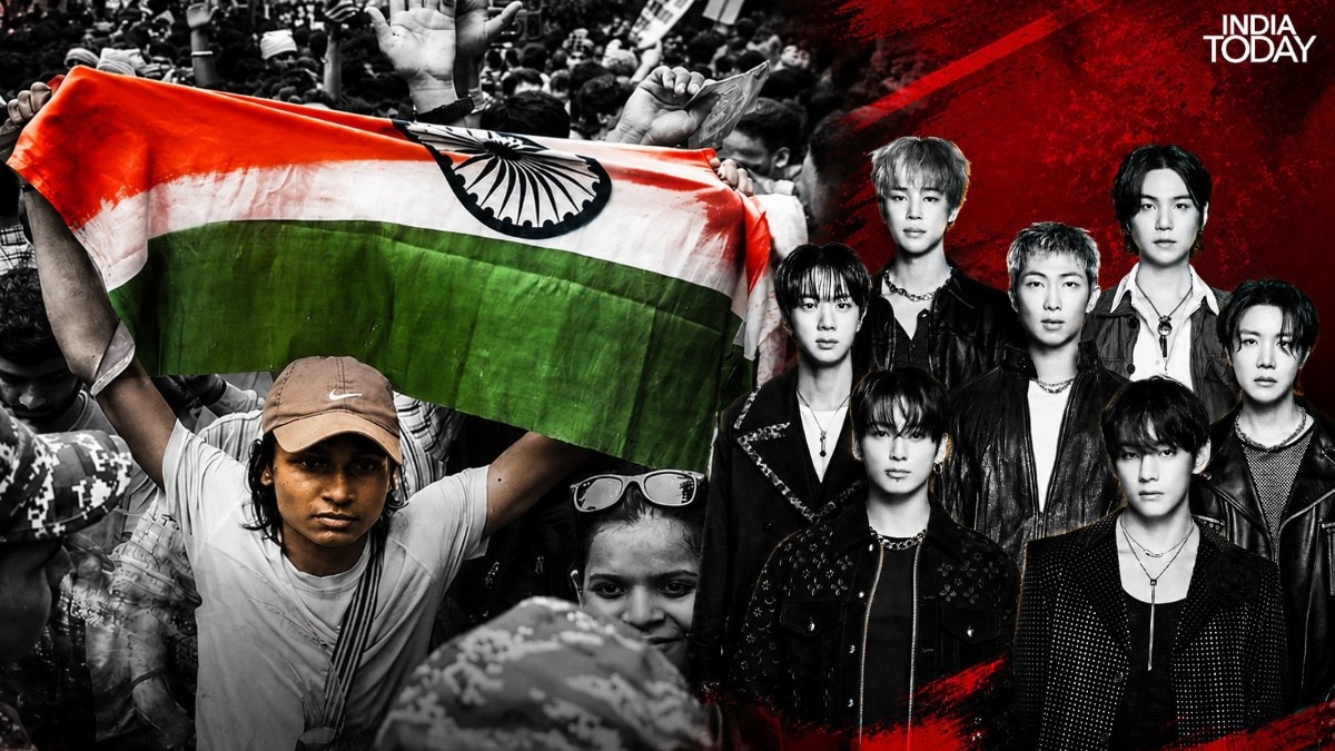 BTS இன் ஆரம்ப பாடல்கள் இந்திய NEET போராட்டங்களில் ஒலிக்கின்றன