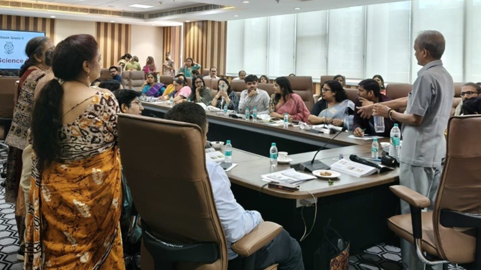 CBSE, NCERT train teachers on new Class 9 maths and science textbooks